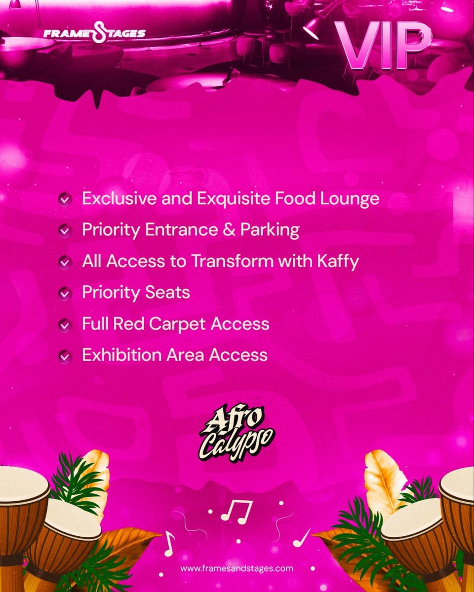 Innyhandz's tweet photo. Africa is coming to Chicago
Not just a vibe... a full experience.
Music. Film. Stage. Comedy. Culture.

One night where energy meets excellence.
One stage where stories come alive.

17 July 18. Chicago
Frames and Stages - this is where culture takes center stage. https://t.co/s74qUVItAl