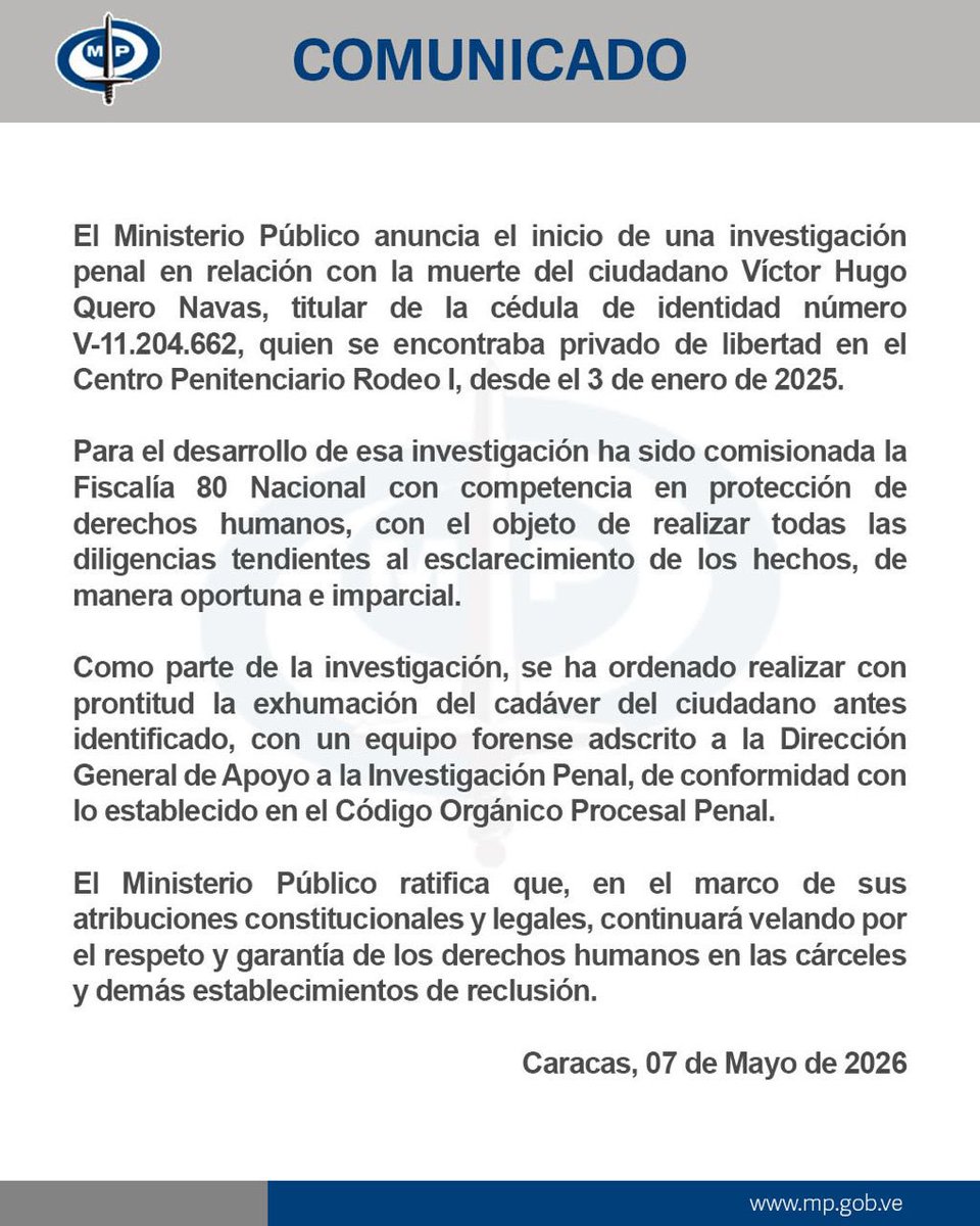 La exhumación anunciada no puede ser realizada únicamente por funcionarios dependientes del mismo Estado que falló en su posición de garante. Es imperativo la presencia de observadores internacionales y la aplicación estricta del Protocolo de Minnesota.