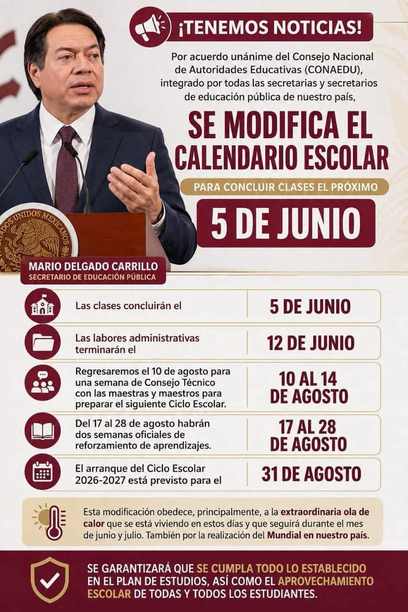 Homero_vr's tweet photo. Un retroceso grave  ir eliminando los días escolares en México. ¿Con que intensión? ¿Cual es el verdadero objetivo de fondo? https://t.co/aGMI6OSQNP