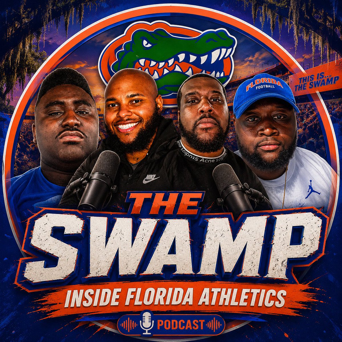 Inside_Swamp's tweet photo. Our new logo for The Swamp: Inside Florida Athletics. We’re gonna be back soon with new episodes for y’all. Make sure y’all like and subscribe to all of our pages. https://t.co/BfRmWNska7