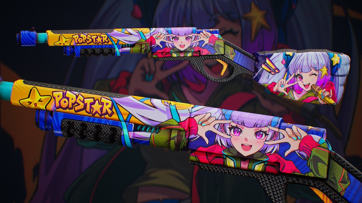 【RUSTスキン情報】 今週のスキン 「Popstar」シリーズのポンプSG 人気シリーズから追加実装。 勢いが止まらないRUSTのアイドル系 ...