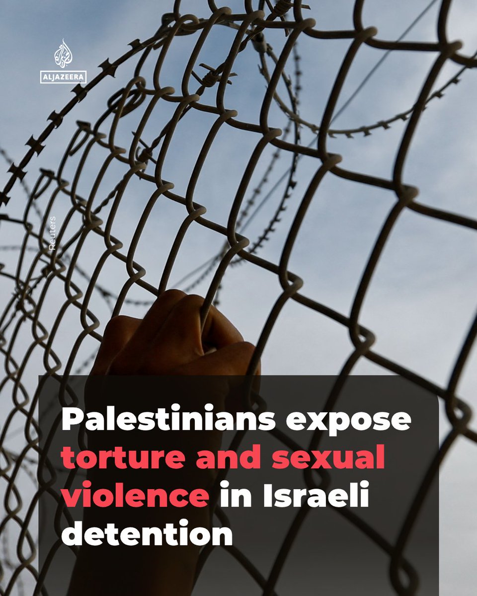 Palestinian detainees and rights groups have shared disturbing accounts of rape, sexual violence and physical abuse in Israeli prisons aje.news/z08i1e