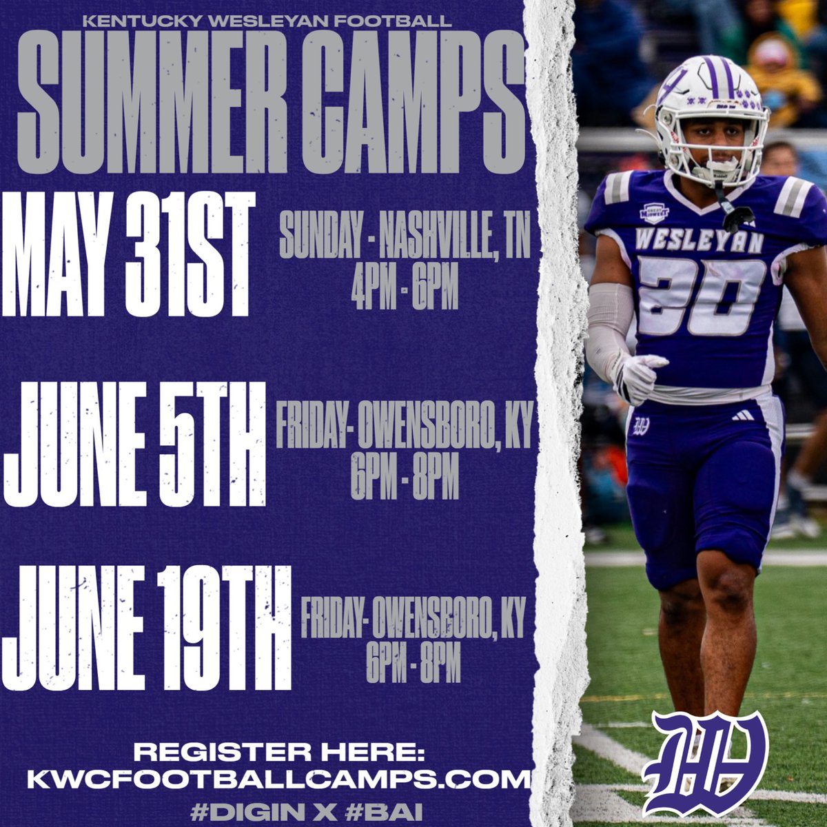 samuel_cook71's tweet photo. It’s about that time🙌🏽

Class of 2027, we are waiting on you!!!

May 31st, taking a trip down to Nashville at McGavock High School for our first camp👀

We are building something special here in the 270‼️

Get Registered at https://t.co/Lv9FwR038z 

#DIGIN #BAI https://t.co/8VysHhPVw8