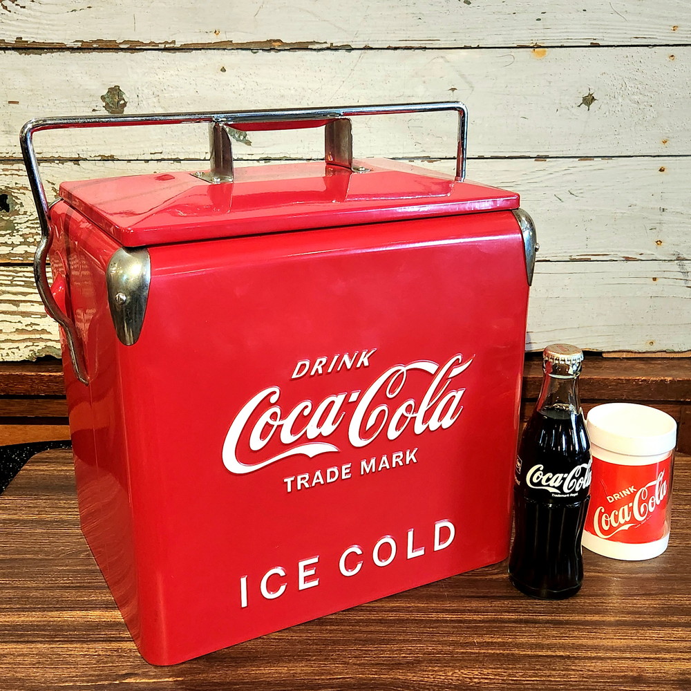 コカ・コーラ　ヴィンテージトイ　レジスター　1950 コカ・コーラのピクニックストレージ 入荷です。 かつて1950年代の