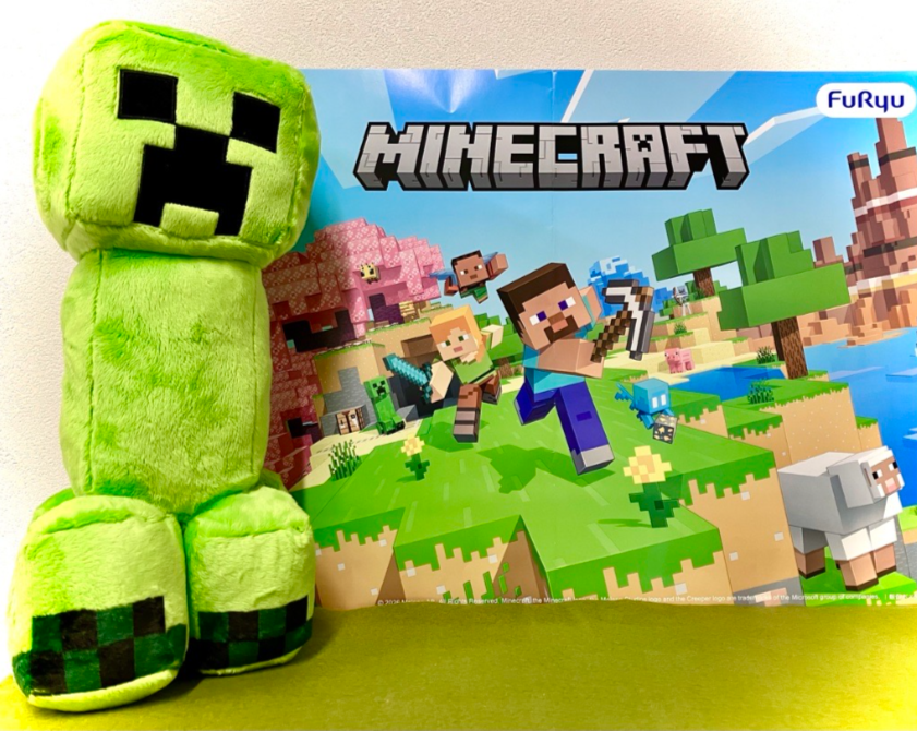 マインクラフト ふかふかクリーパー BIGぬいぐるみ 8体セット まとめ売り マインクラフト ふかふかクリーパー BIGぬいぐるみ 8体セット まとめ