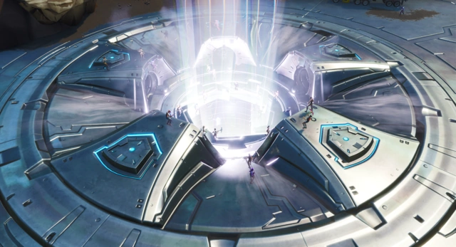 ScyanYT's tweet photo. PROBABLY FORTNITE ACT 3 TEASER👀

@EpicTofuChris just randomly revealed the concept art for the vault in ch1. And it looks insane... Remember dark voyager is waiting for this to get revealed👀and he will make one in ch7 too https://t.co/jgQ0yYC5DF