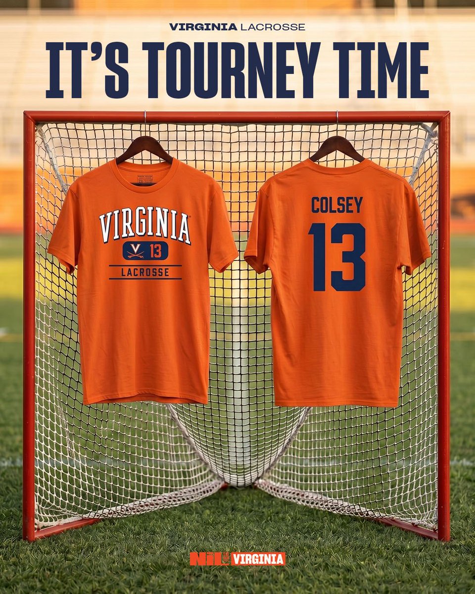 VirginiaNIL's tweet photo. Gear up for the postseason &amp; shop @UVAMensLax merch!! 🥍

Support your favorite athletes and rep the Hoos!! ⬇️

Shop: https://t.co/m1KsB4Hl16 https://t.co/XKPEKUWOhi