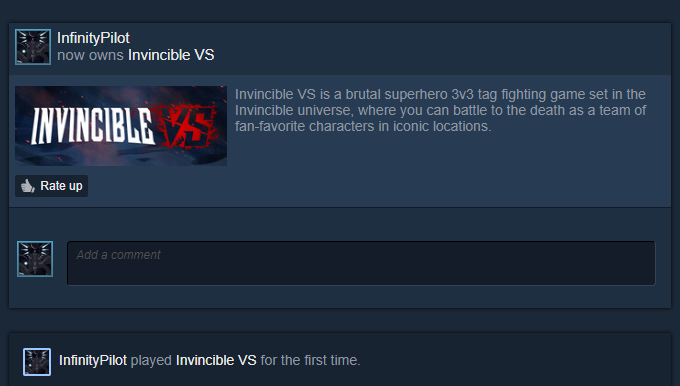 boomshootart's tweet photo. Big shoutout to Prince St Pizza in Hollywood for letting me buy these skin codes for Invincible VS!
I can verify they do work and unlock the two exclusive Prince Mark skins.

I'm selling them for 12 USD each (Paypal, Cashapp, Kofi) so shoot me a DM if you're interested! https://t.co/PXhFnPOK40