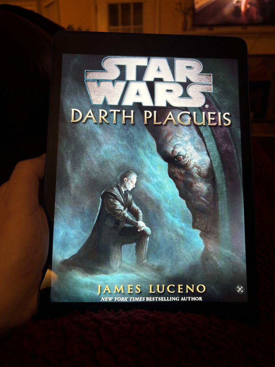 My buddy Sheev recommended me this the other day let’s hope it’s a banger 🤞🏼 #StarWars