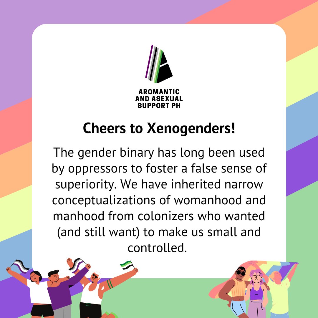 Aromantic and Asexual Support PH tweet media