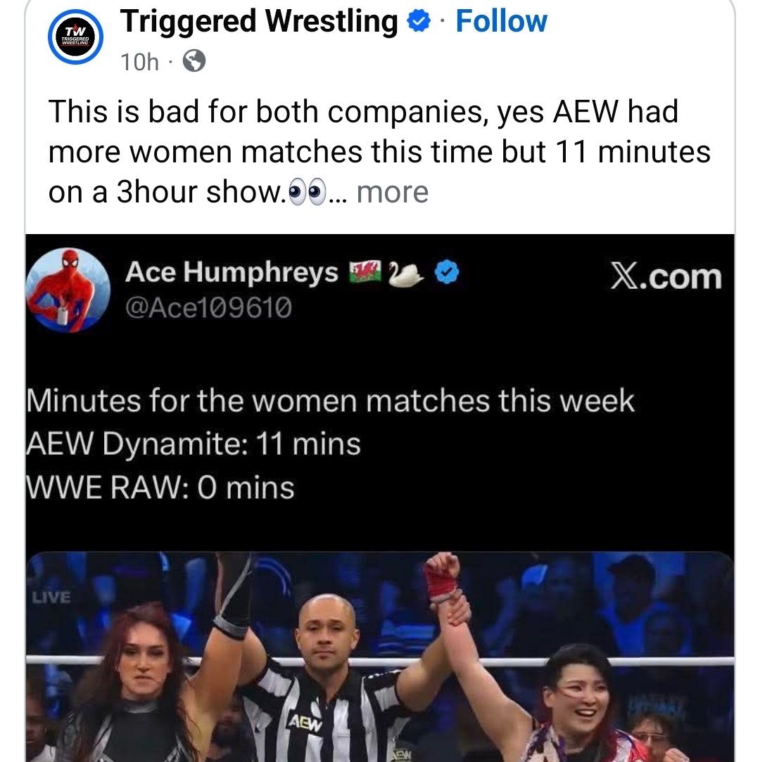 AEW Fans Said What? tweet media