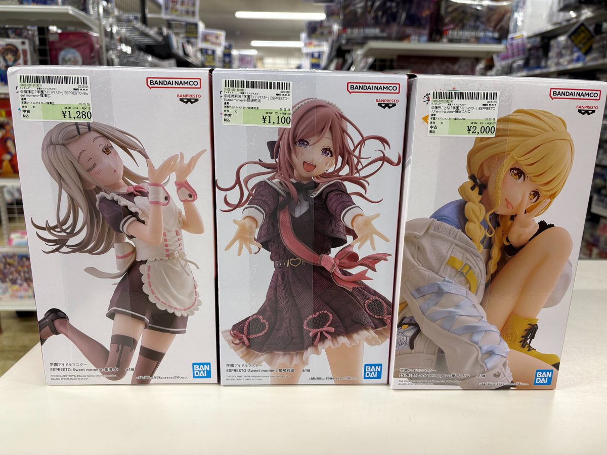 学園アイドルマスター ESPRESTOシリーズフィギュア買取させていただき