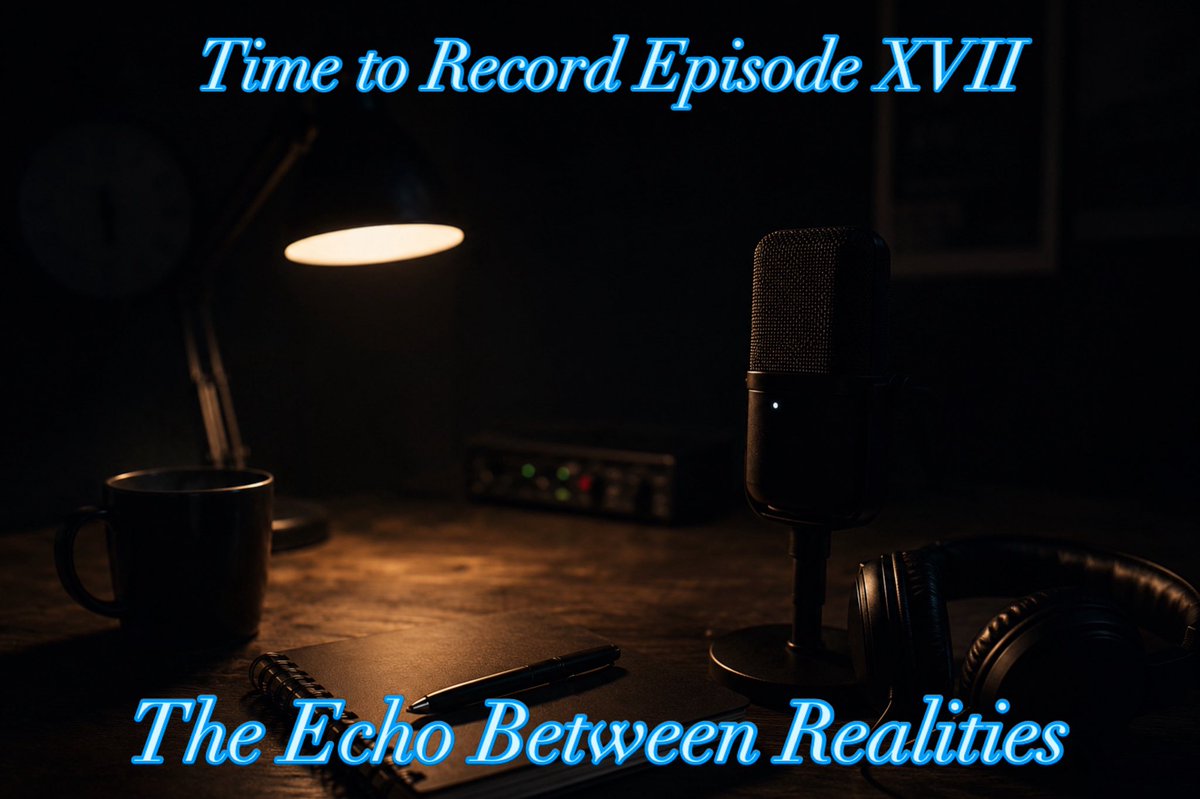 ZnCruzOfficial's tweet photo. Transmission 017 incoming. Finished the script and time to record. Hope you will listen to my new podcast episode!
The Echo Between Realities is available on all major platforms.
#zncruz #newpodcastepisode #zepherousuniverse #podcast #streamofconsciousness https://t.co/mOeiTaH6PH