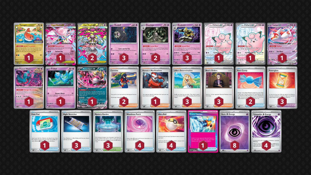 TrainerNoahTCG's tweet photo. He recuperado hoy a mi princesa para seguir practicando y de momento esto es lo más cercano que estoy a la lista final. Dudo de algunas cosas pero se ha portado bastante bien ✨ https://t.co/io8HWo6Z9o