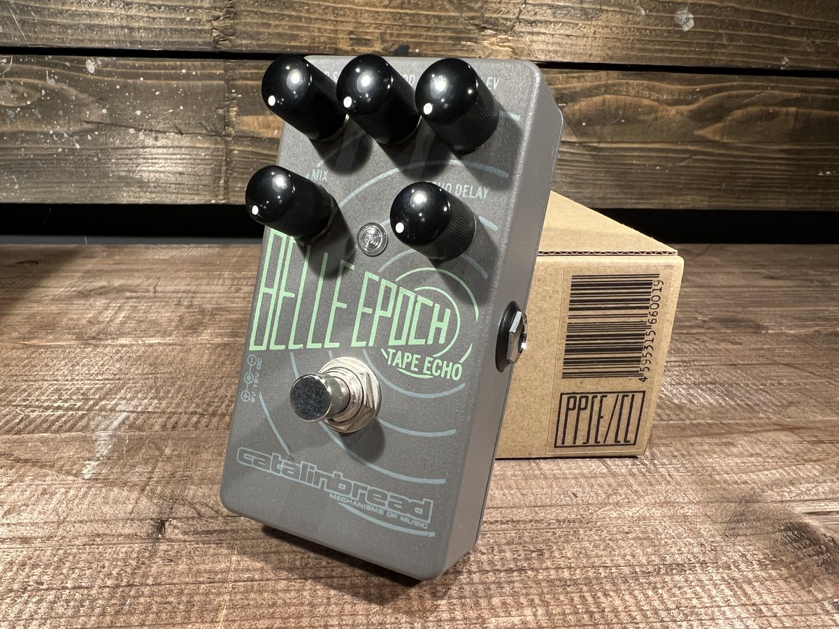 店頭にて、Catalinbread Belle Epoch テープエコーを買い取らせて