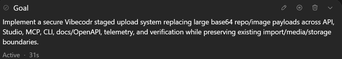 Vibecodrs's tweet photo. fixing Claude's dumb decisions, one Codex session at a time. https://t.co/qtTec3Kd4P