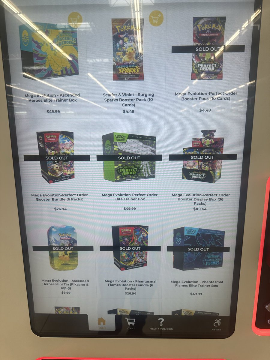 Kenneffffff's tweet photo. Pokemon vending machines been hitting lately 😮‍💨 https://t.co/XJ5pBV8pOJ