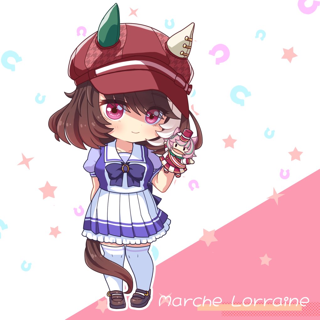 K3maruT's tweet photo. 今日のウマ娘。
マルシュロレーヌ。

 #ウマ娘プリティーダービー
 #マルシュロレーヌ
 #ちびキャラ  #イラスト https://t.co/BLpouER3jB