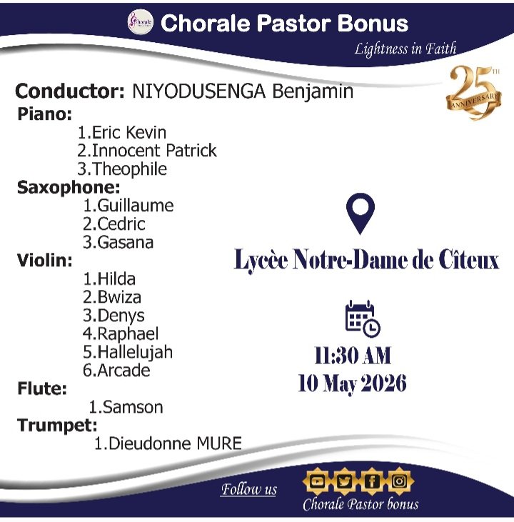 Pastor Bonus Choir tweet media
