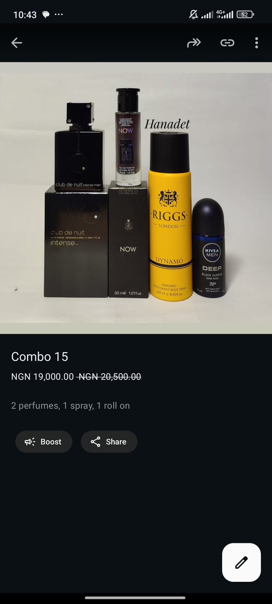 PERFUMES | PERFUME COMBOS IN IBADAN | PBD 0741 tweet media