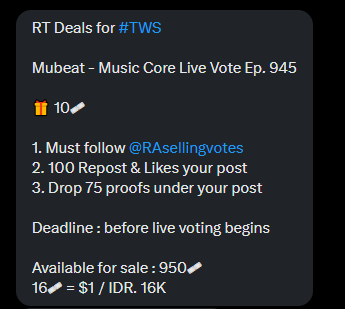 TWS POLLS tweet media