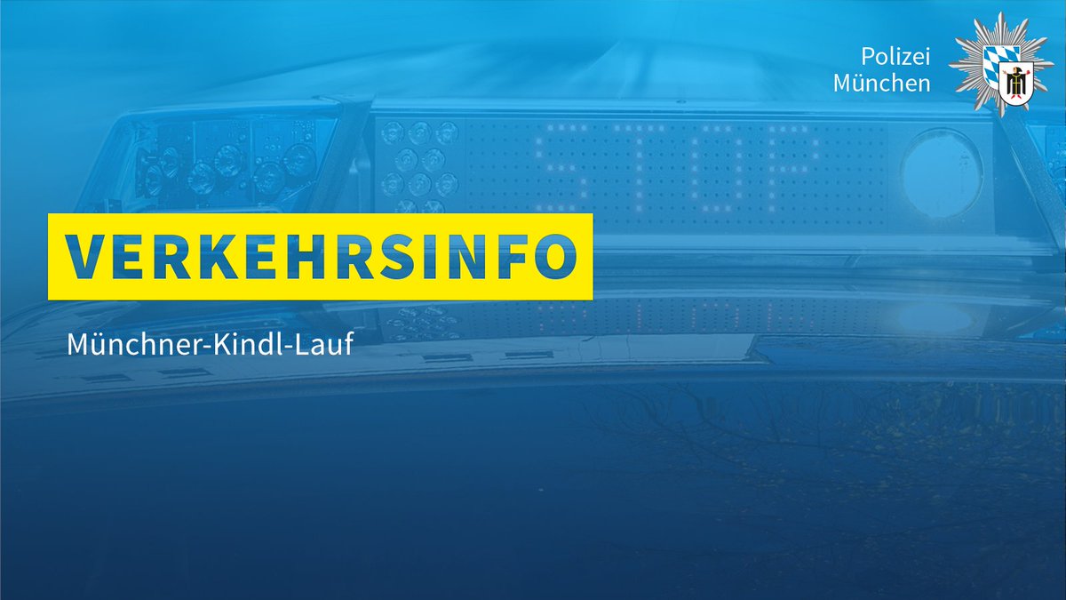 PolizeiMuenchen's tweet photo. Morgen findet im Englischen Garten der Münchner-Kindl-Lauf statt.

Wir bitten die Teilnehmerinnen und Teilnehmer öffentlich oder mit dem Fahrrad anzureisen. Die umliegenden P&amp;R-Flächen können ebenfalls genutzt werden. Vor Ort gibt es keine Parkplätze. https://t.co/N7ZmuPFPMT