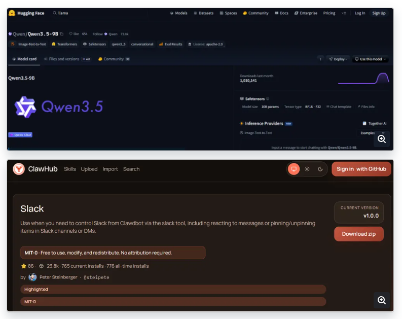 The Hacker News tweet media