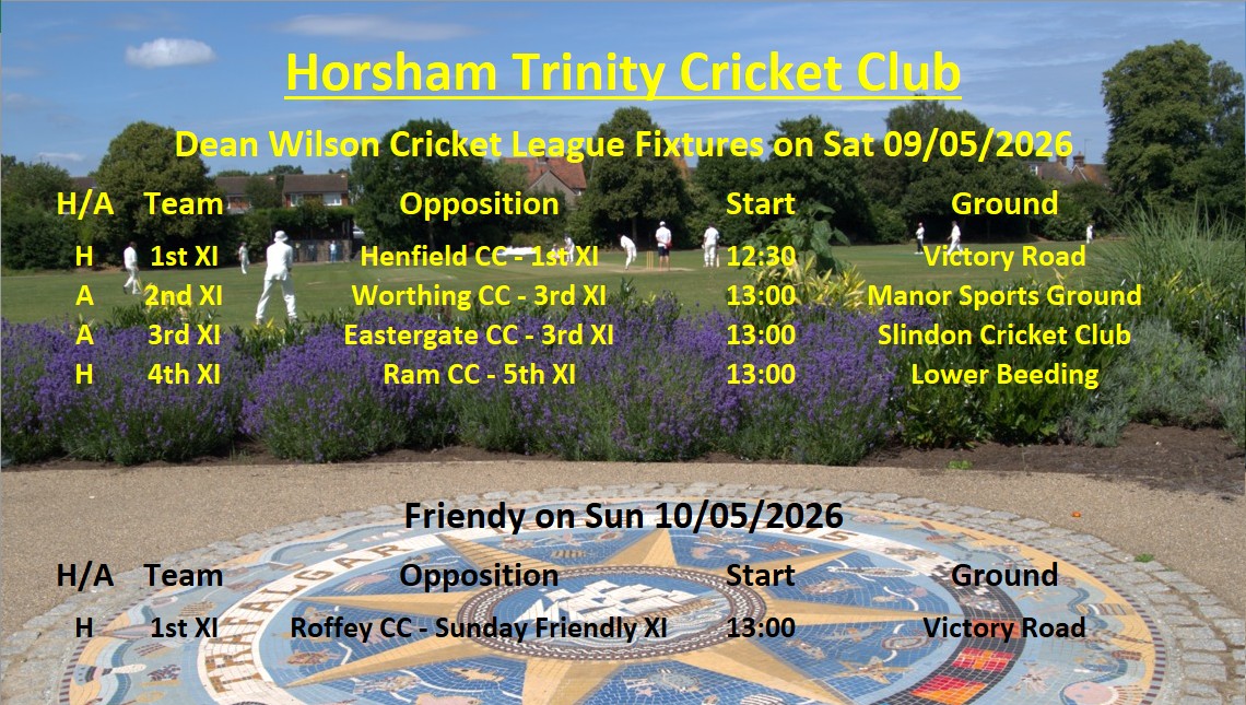 Horsham Trinity CC tweet media