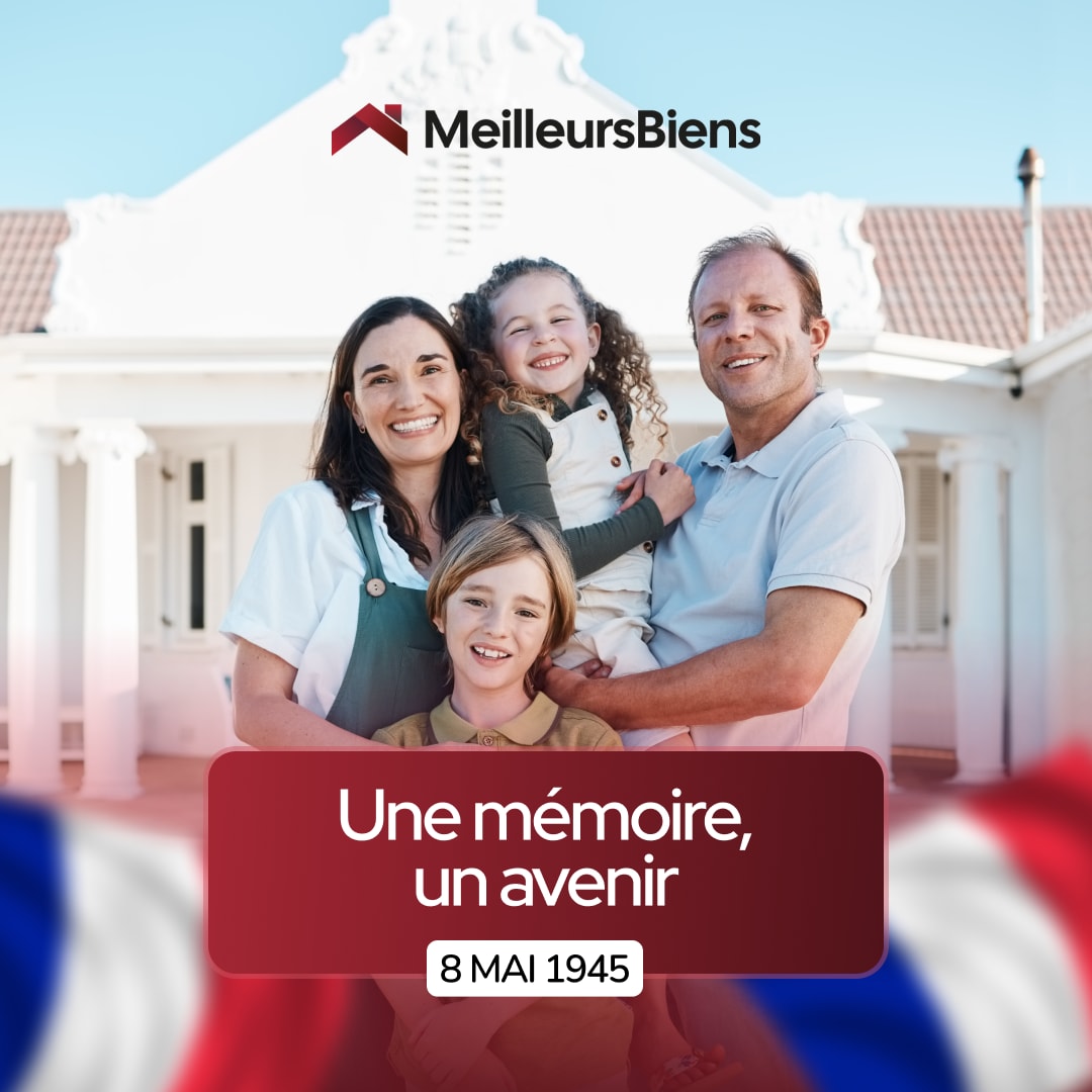jeanjeanhd's tweet photo. Aujourd’hui, MeilleursBiens honore la mémoire du 8 mai 1945 et célèbre l’importance de nos quartiers, de nos familles et de nos projets de vie.  

Construisons ensemble un futur solide et apaisé.

📞 Contact : 06 58 92 04 95
📧 Mail : (...) https://t.co/yCuLwHDqPh
