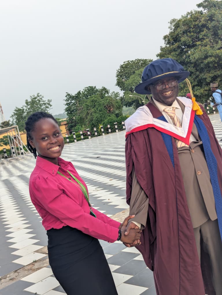 GegeLizzie's tweet photo. I had the privilege of attending the 301st Inaugural Lecture at the University of Ilorin, delivered by my brilliant lecturer, Prof. Ganiyu Bello. His talk on using constructivist pedagogy in Biology to drive national development was nothing short of inspiring. https://t.co/oCdWVgRxjW