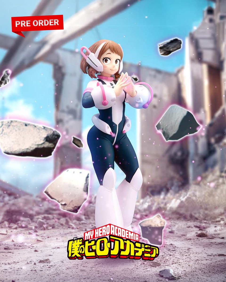 japandco_net's tweet photo. MY HERO ACADEMIA - GLITTER & GLAMOURS
Ochaco Uraraka en costume de héros ! 🌸🧡✨
Première apparition d'Uravity dans la série avec son costume de héros !
🗓️ Date de sortie : 12 mai 2026
🛒 https://t.co/1RpRK68p8f
#MyHeroAcademia #OchacoUraraka #GlitterGlamours #Uravity #MHA #japandco