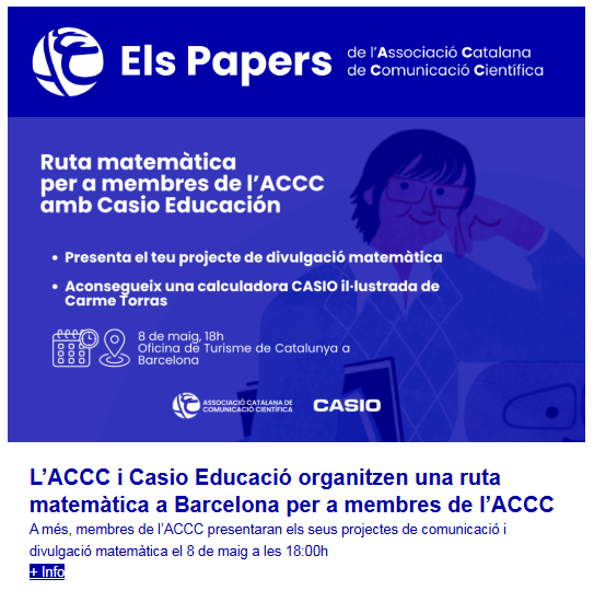 Associació Catalana de Comunicació Científica tweet media