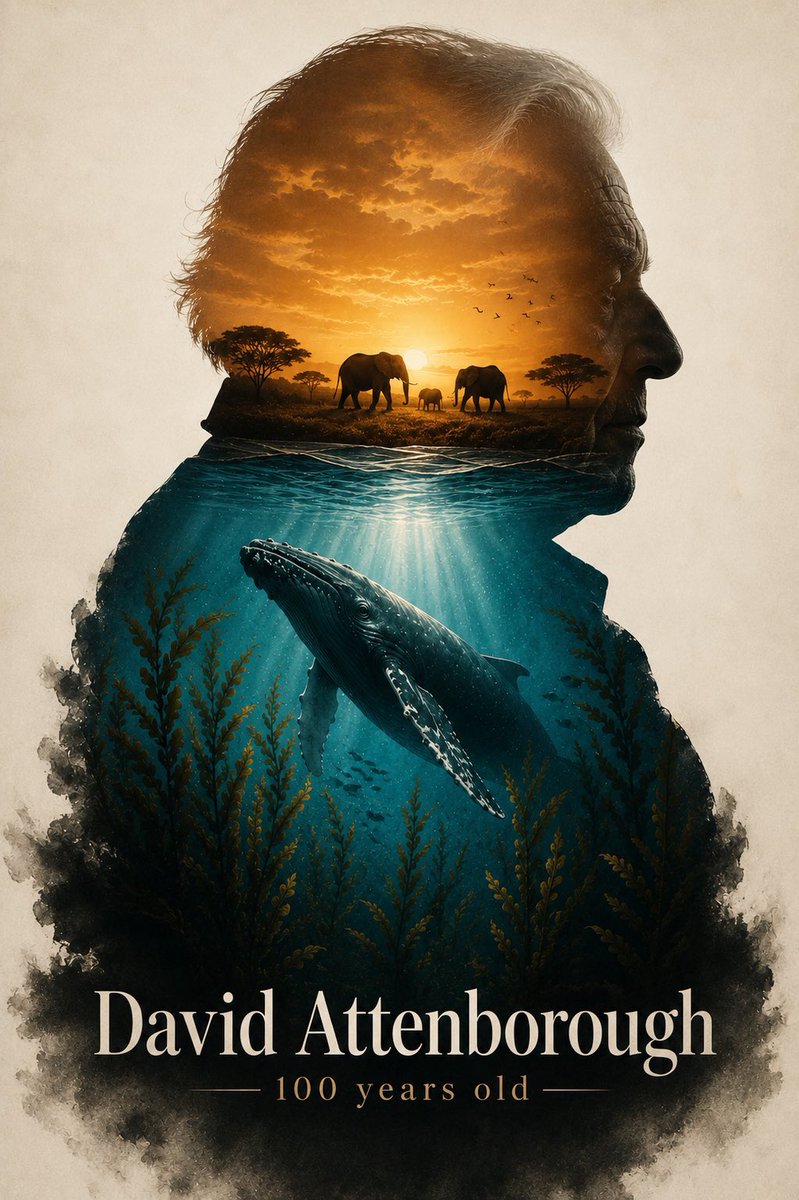 IntermittentGlo's tweet photo. Happy 100th Birthday Sir David Attenborough. Thanks for being you and doing what you do. You are a legend and the world wouldn’t be the same without you in it. 

#SirDavidAttenborough #DavidAttenborough #DavidAttenborough100 https://t.co/D0AkkJUpNW
