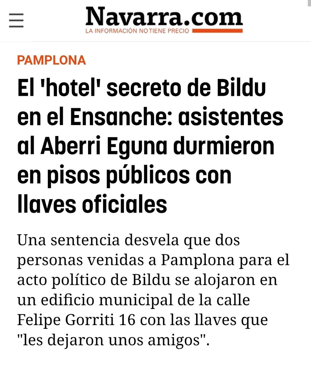 Kontakatilo's tweet photo. MS/GKS APUNTA, UPN DISPARA
El Movimiento Socialista y Unión de Pueblo Navarro unieron fuerzas en un montaje para tratar de imputar un supuesto caso de corrupción al equipo de Asiron. https://t.co/jH7B5tqSNN
