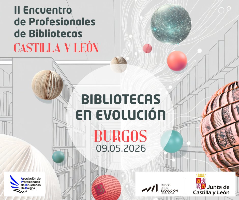 APBiblioBurgos's tweet photo. Sin el apoyo de entidades y empresas locales el #2EPBibliotecasCyL no sería lo mismo. Muchas gracias a Grupo NB, @visitaburciudad, @CyLEsVida, Florbú, @biblioburgos, @bibliotecaubu, @BibMunBurgos por ser unos aliados excepcionales e impulsar este evento  https://t.co/lVx15biB6b https://t.co/VHX2gbiOq9