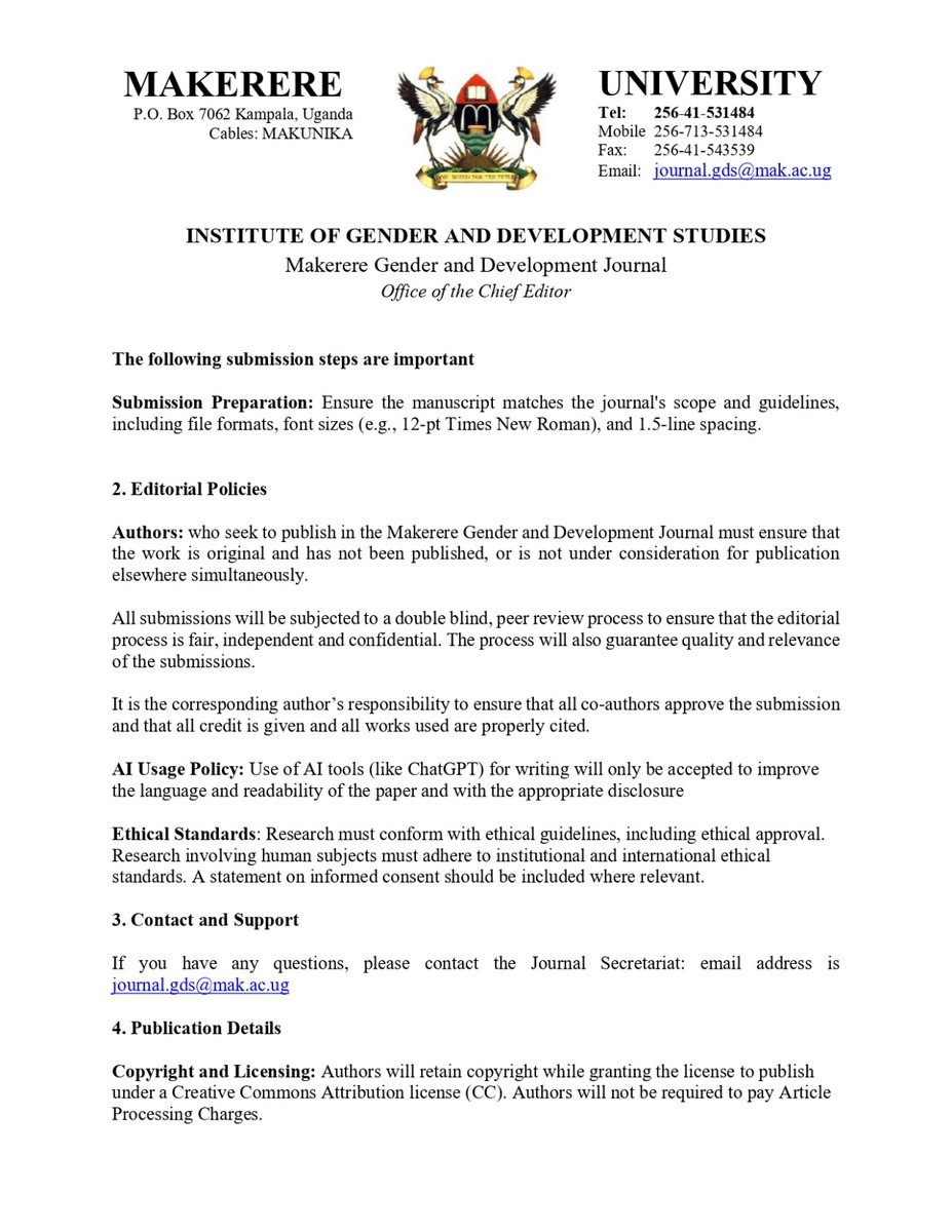 Institute of Gender and Development Studies tweet media