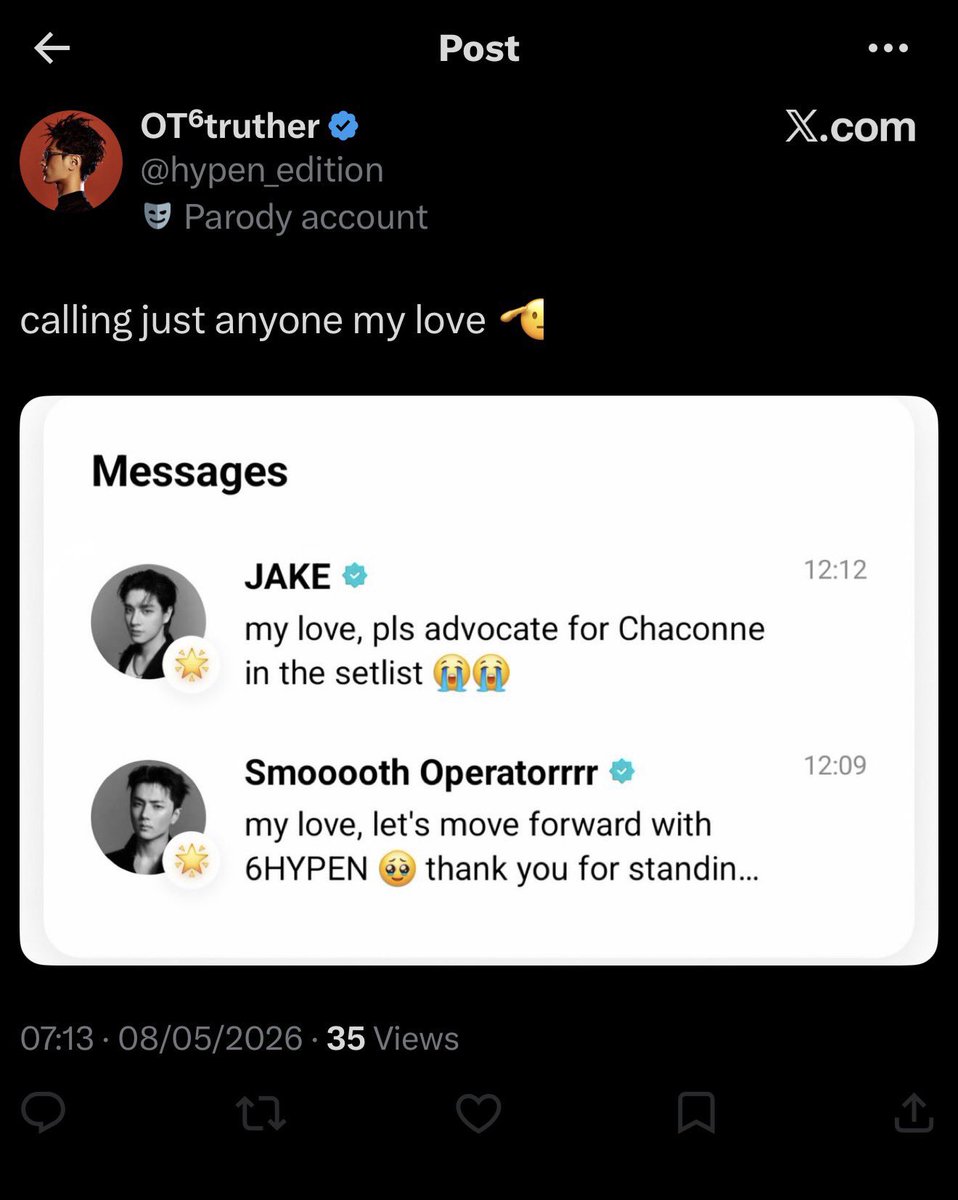 saying “6hypen” to someone that voiced out their opinions and told people to not play around with numbers, you’re truly disgusting