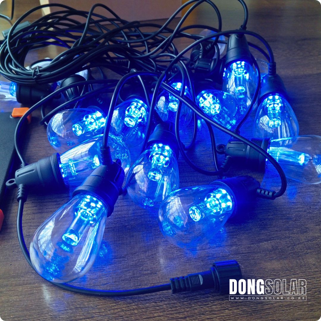 dong_solar's tweet photo. ✨ Upgrade your outdoor space with Solar String Lights – 15M with 15 RGBW S14 Bulbs!

💡 Solar powered
🌧️ Weather resistant
🏡 Perfect for gardens, patios &amp; events

🔥 KES 9,500
📞 0113106275
🔗 https://t.co/FzcD81a84c
#SolarStringLights #OutdoorLighting #StringLights https://t.co/xiDyvwrME8