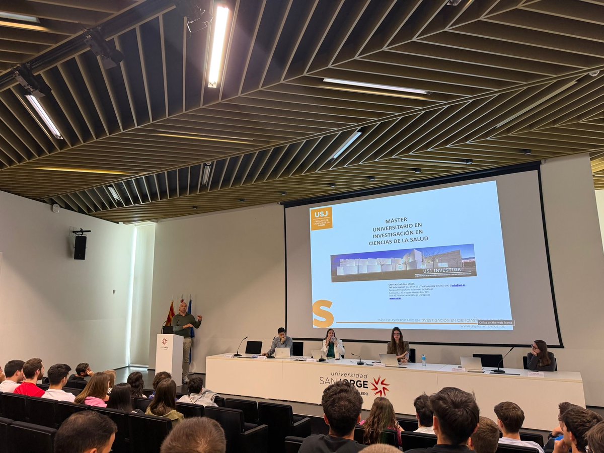 ccafdusj's tweet photo. 🗓️𝙅𝙤𝙧𝙣𝙖𝙙𝙖𝙨🗓️

Ayer se celebró la XI Jornada de Orientación Profesional y de Posgrado del Grado en Ciencias de la Actividad Física y del Deporte.

Su principal finalidad es acercar el contexto profesional-académico en el que se van a encontrar los alumnos una vez egresen. https://t.co/P3t399XAAW