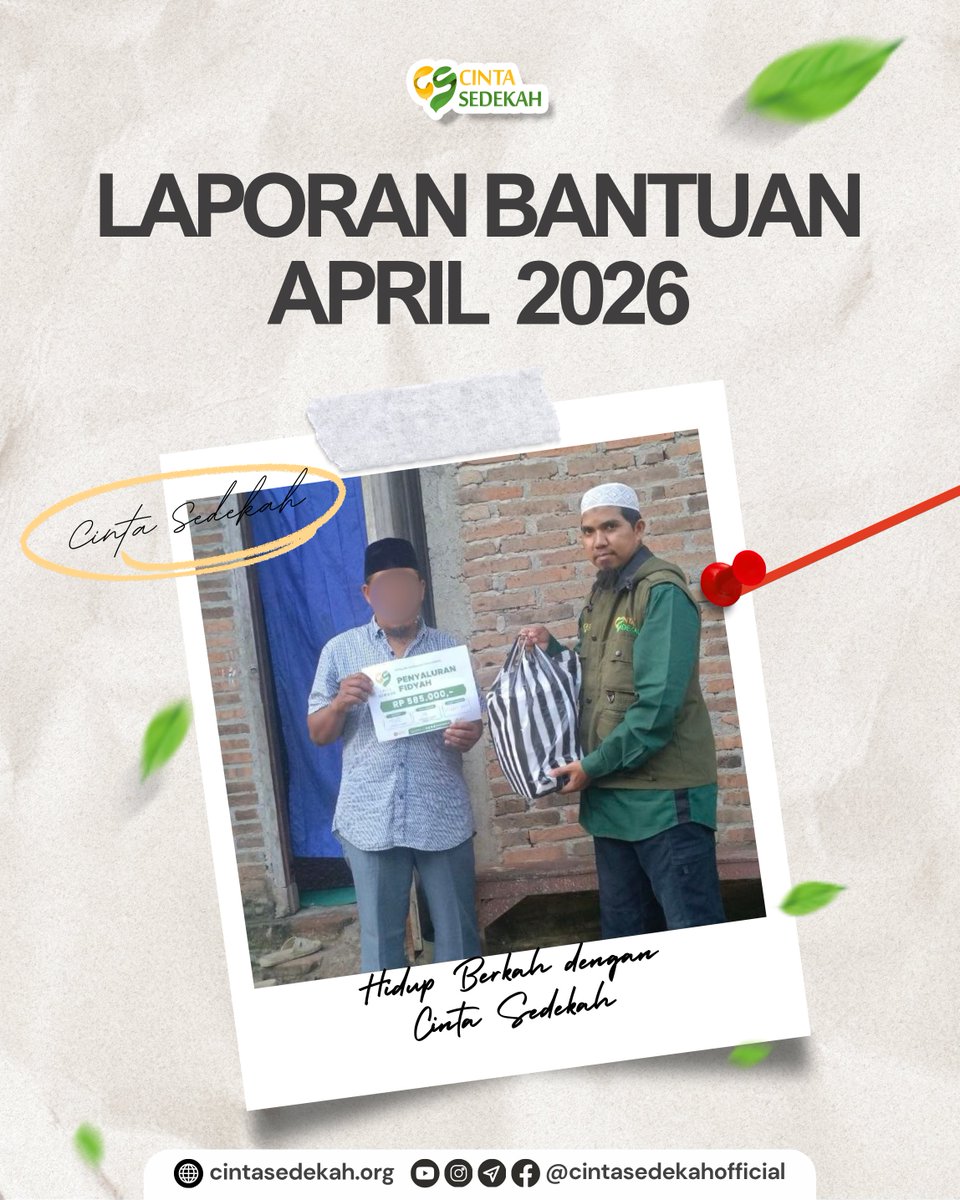 Cinta Sedekah Official tweet media