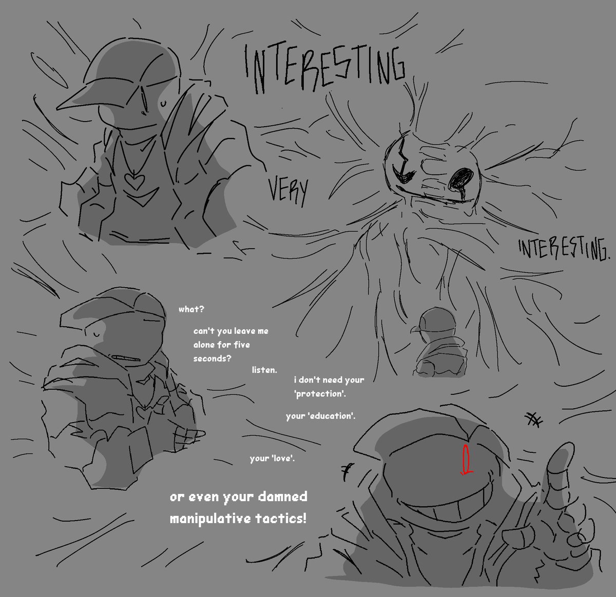 vergocityx's tweet photo. confortation (1/4)
#AMonsterTale https://t.co/evIE15o2wh
