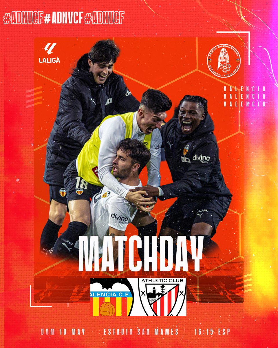 GANAR, GANAR Y VOLVER A GANAR💪
GANAR, GANAR Y VOLVER A GANAR⚽️
🪖NOS JUGAMOS LA TEMPORADA🪖
#SENTIMENTVCF