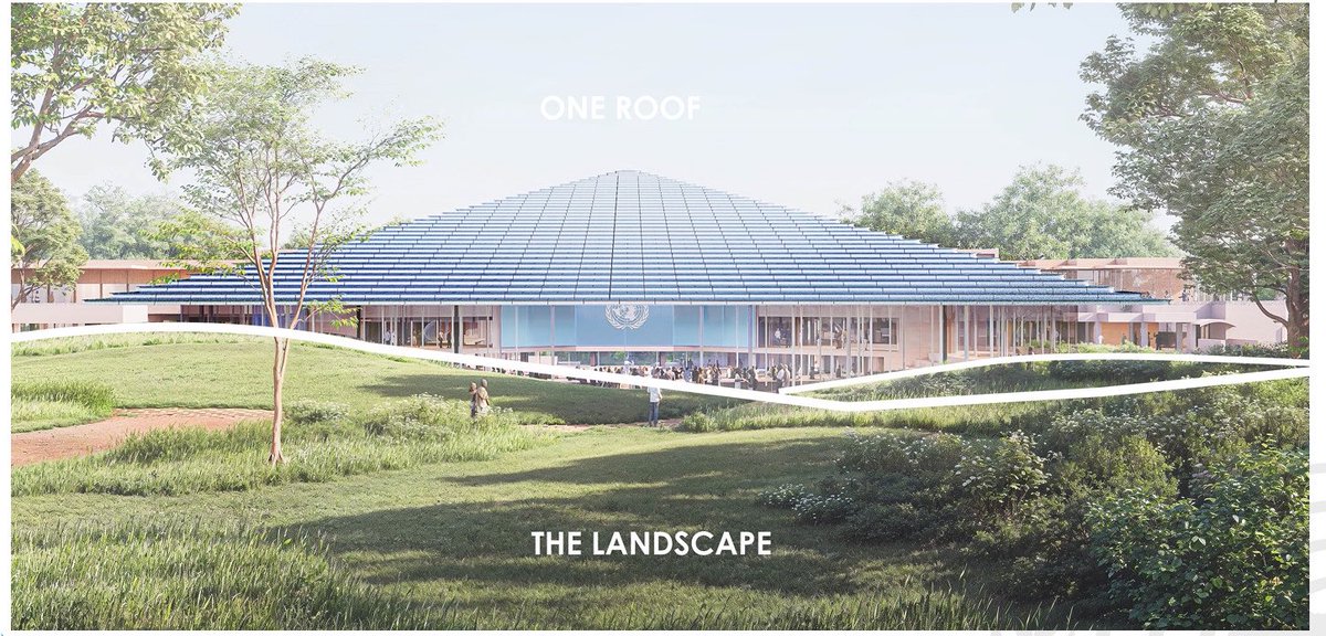 ngwata_'s tweet photo. UN Sec. General António Guterres will be in Kenya next Monday for the groundbreaking of the $340 Million expansion of the 140 acre UNON facility at Gigiri.

The expanded facilities will operate entirely on renewable power. https://t.co/jeiEKNKQCh