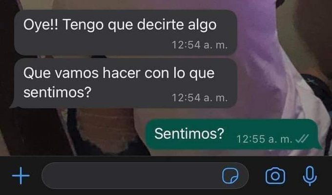 Textosyfrases8's tweet photo. ¿Sentimos? https://t.co/YiEFmt3q1y