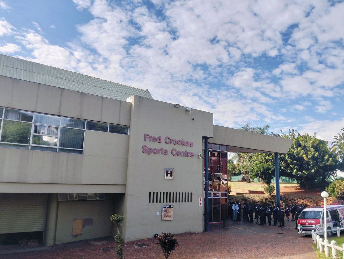 Lisakhanya40395's tweet photo. Live from the Durban University of Technology, Steve Biko's Sport Centre where learners are exploring courses and career experiences.
#DUTOpenWeek #ChooseDut https://t.co/0epkBvVCzK
