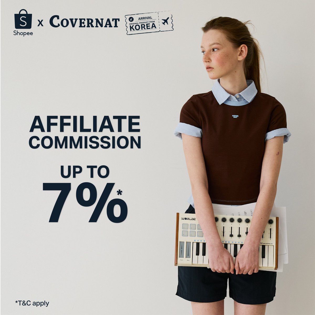 CovernatTH's tweet photo. Share your COVERNAT look &amp; start earning ✨

อัปเดตสไตล์ใหม่ไปกับ COVERNAT
แชร์ลุคในสไตล์ของคุณผ่าน Shopee Affiliates
รับค่าคอมสูงสุด 7% 💰✨

https://t.co/GWlsZ1rcUO

#Covernat
#Covernat_th
#Covernat_Thailand
#koreanstreetwear https://t.co/QBG2Brw8xK