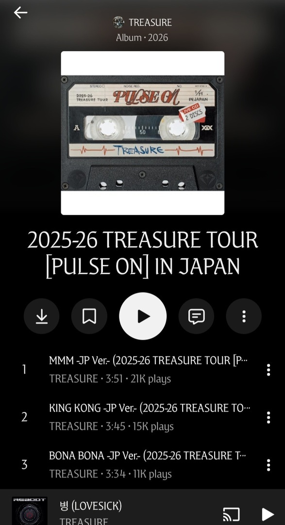 TREASURE tournya blom kelar udah rilis live album aja. Kayak, iya IYA GUE PERCAYA LU SMUA NYANYI LIVE elah santai aja guys 😔 (lovingly) -star