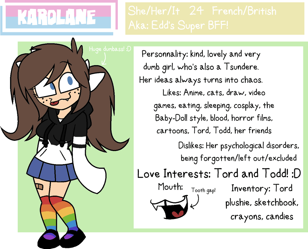 Karolane (Tord's Waifu!) 💖🌈 tweet media