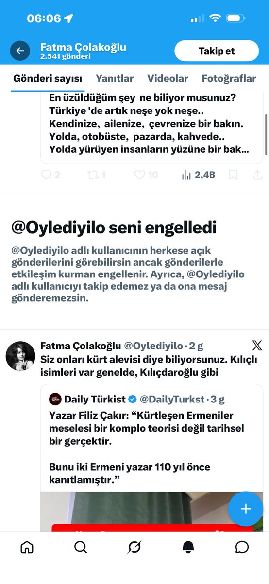 MrsAnime459's tweet photo. @ogretmensitemiz Fatma çolak ağzını topla terbiyesizleşme. Seviyeni belli etmek için zaten engel atmaya da gerek yok ahahahahahahahah çok komiksin ya. Seviyesiz. https://t.co/3XtoH0yA0o