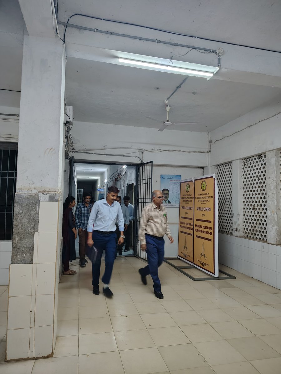 UGMIT79's tweet photo. 20.04.2026 - Visit of Additional Secretary, Sri P. S. Nayak, SD&amp;TE, Govt. of Odisha https://t.co/wPZM0ZKivJ